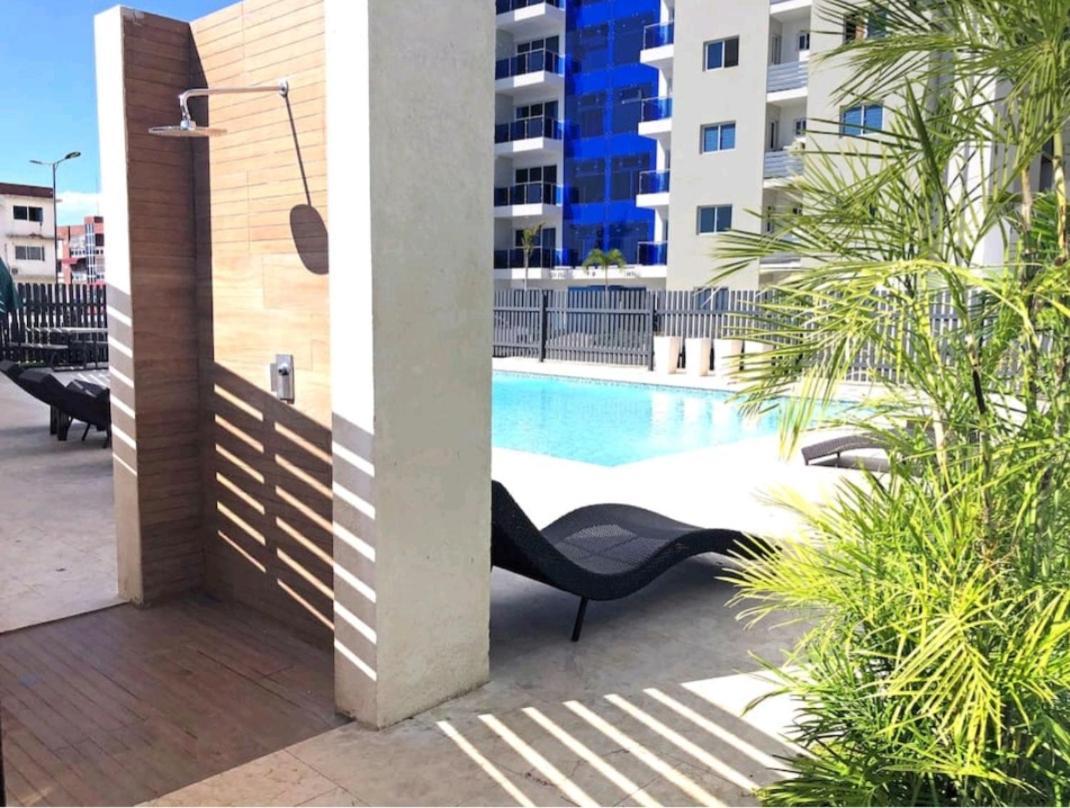 Cozzy, M5 Apartment, Family Community With, Gym, Pool, Basketball Court , Kids Area And 24 Hrs Security Santiago De Los Caballeros Eksteriør bilde